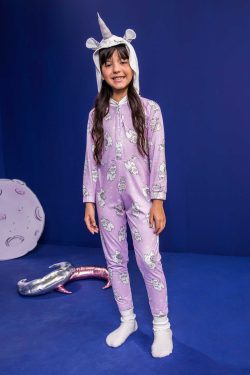 Pijama Unicornio lila