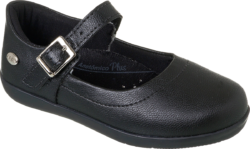 Zapato escolar niña pequeña new con hebillas