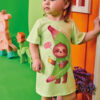 Vestido Alecrim  baby verde