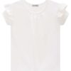 Blusa off white brillanticos