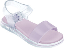 Sandalia Manu lila clear