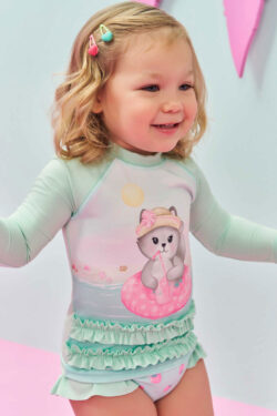 Traje de baño baby mint