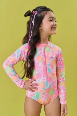 Traje de baño tropical