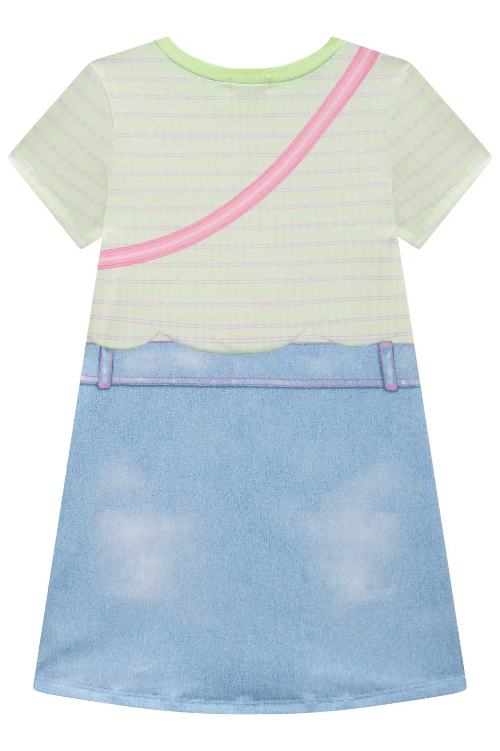 Vestido jean midi - Imagen 3