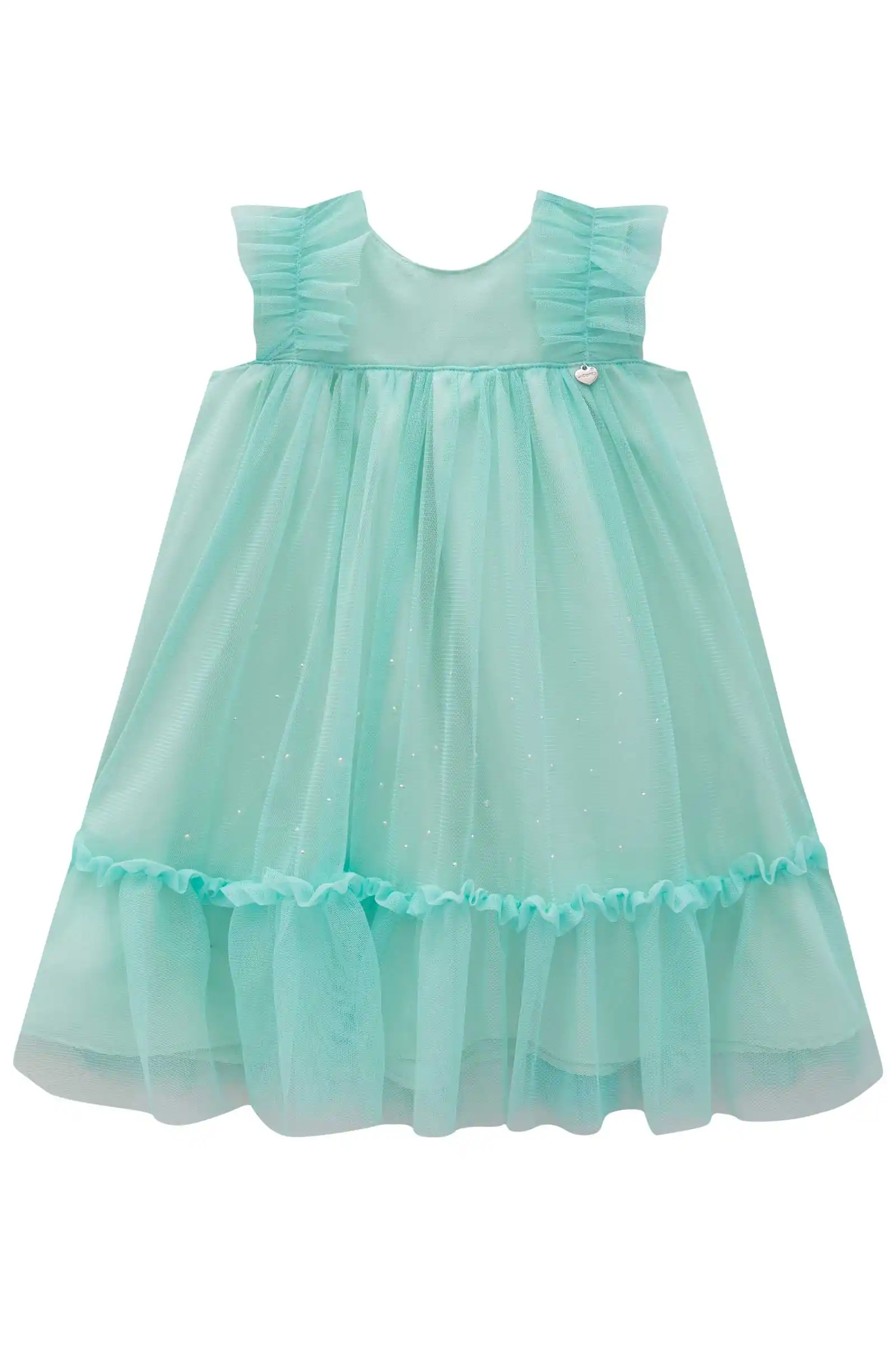 Vestido aqua peque - Imagen 2