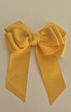 Lazo amarillo mostaza