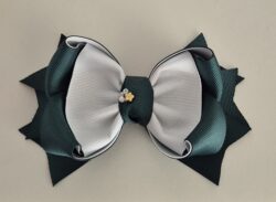 Lazo verde y blanco